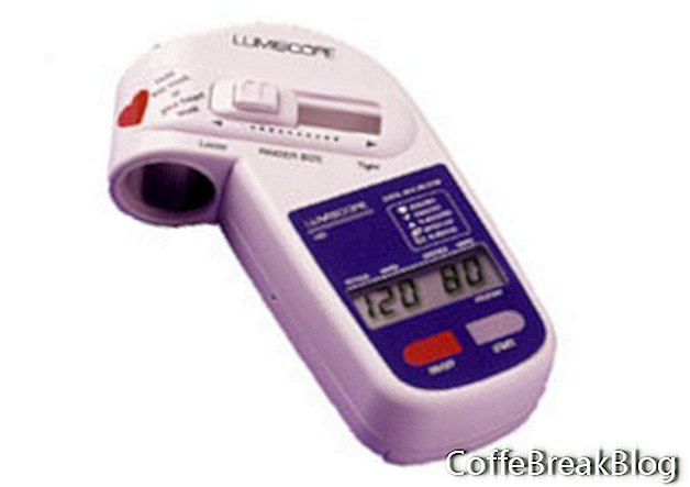 Monitor tekanan darah jari Lumiscope