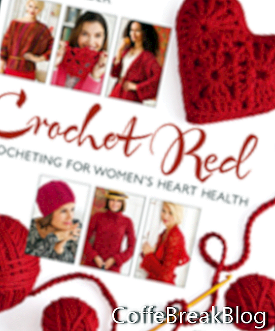 Crochet Red Book Cover