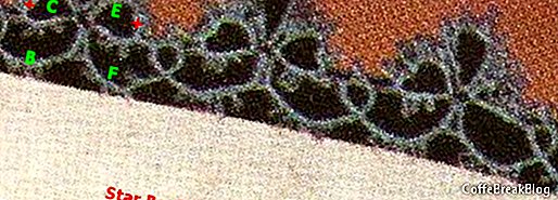 Star Book 147 bordure pg 4 avec anneaux de coeur alvéolés non datés