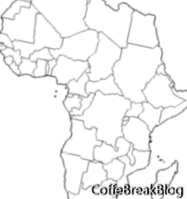 Zemljevid Lesota