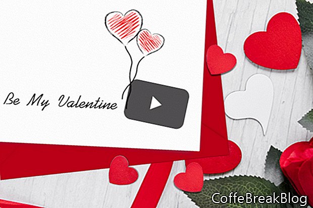 Valentine Card Projekt in Rebelle 2