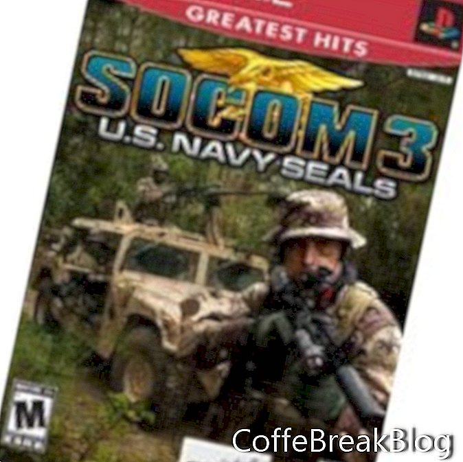 SOCOM 3 JAV karinio jūrų laivyno antspaudai PS2