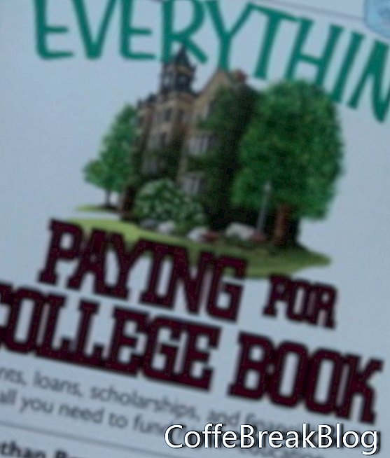 Das alles, was für das College-Buch bezahlt