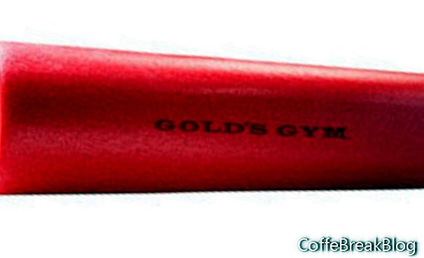 24-palčni penasti fitnes masažni valj Gold's Gym