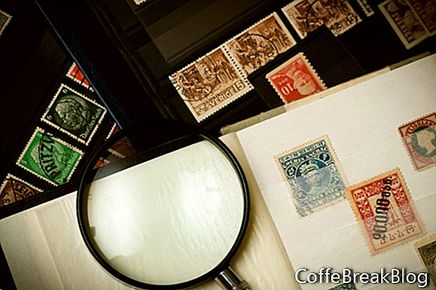 Verdier av frimerker