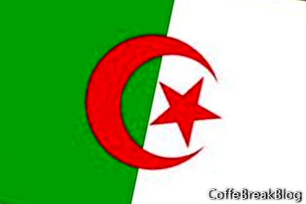 Algerien Flagge