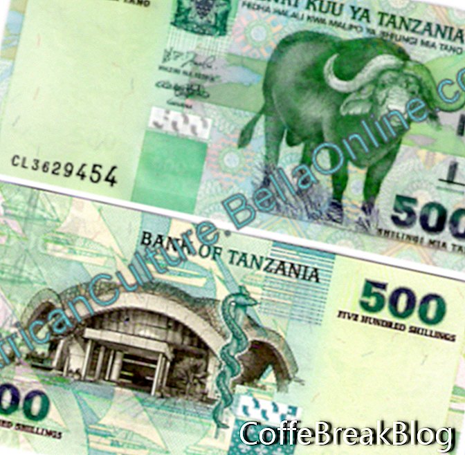 Tanzanian 500 shilling