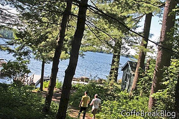 Migis Lodge på Maine's Sebago Lake