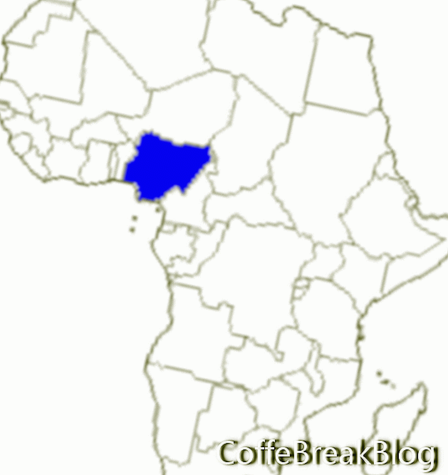 מפת ניגריה