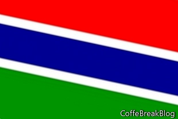 Bandera de gambia